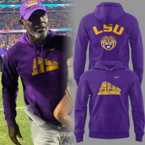 Limited Edition LSU Football Coach Corey Raymond Hoodie-PU0917250021