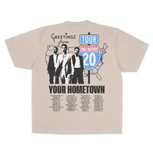 Limited Edition JONAS20: Greetings From Your Hometown Tour 2025 Tshirt-AB0813251009