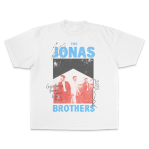 Limited Edition JONAS20: Greetings From Your Hometown Tour 2025 Tshirt-AB08132510012