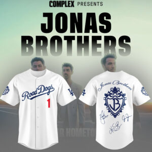 LA Dodgers x The Jonas Brothers Jersey-LL250905100059