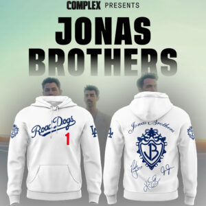 LA Dodgers x The Jonas Brothers Hoodie-LL250905100061