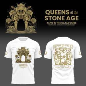 Limited Edition Queens Tour 2025 Detroit Tshirt-LL2510041044