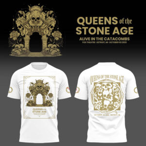 Limited Edition Queens Tour 2025 Detroit Tshirt-LL2510041045