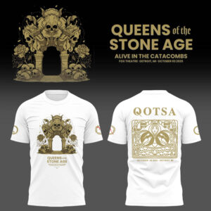 Limited Edition Queens Tour 2025 Detroit Tshirt-LL2510041050