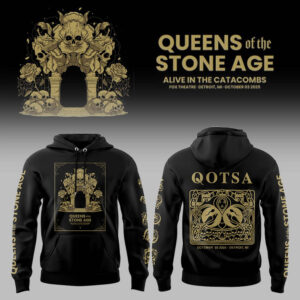 Limited Edition Queens Tour 2025 Detroit Hoodie-LL2510041052