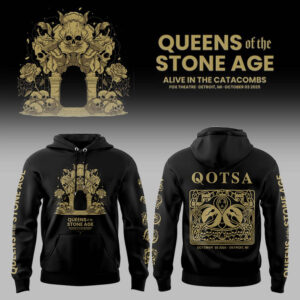 Limited Edition Queens Tour 2025 Detroit Hoodie-LL2510041054