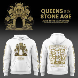 Limited Edition Queens Tour 2025 Detroit Hoodie-LL2510041056