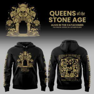 Limited Edition Queens Tour 2025 Detroit Hoodie-LL2510041057
