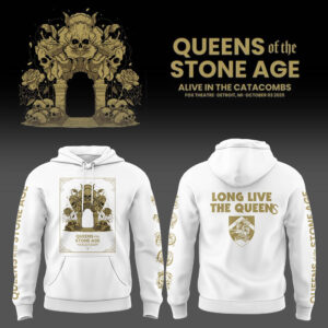 Limited Edition Queens Tour 2025 Detroit Hoodie-LL2510041060