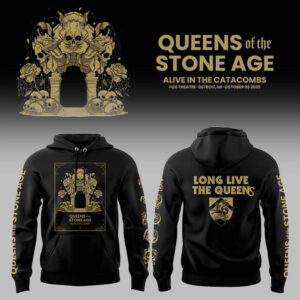 Limited Edition Queens Tour 2025 Detroit Hoodie-LL2510041063
