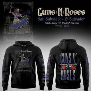 Limited Edition GnR Tour 2025 San Salvador Hoodie-LL2510051013