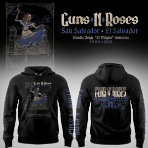 Limited Edition GnR Tour 2025 San Salvador Hoodie-LL2510051015