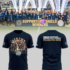 Limited Edition PhilaUnion Supporters’ Shield 2025 Tshirt-LLL2510051003
