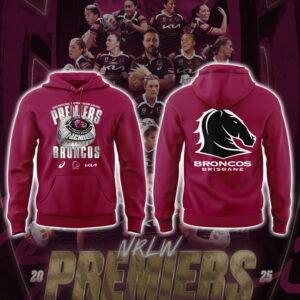Limited Edition Broncos NRLW Premiership Hoodie-PA100625014