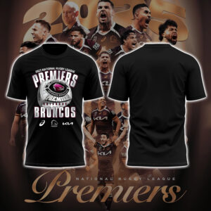 Limited Edition Broncos NRL Premiership Tshirt-PA100625003
