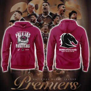 Limited Edition Broncos NRL Premiership Hoodie-PA100625006