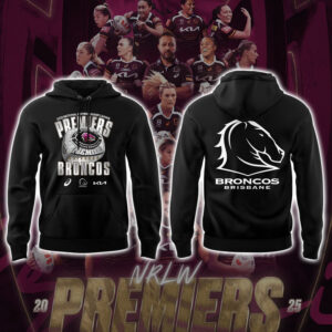 Limited Edition Broncos NRLW Premiership Hoodie-PA100625010