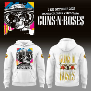 Limited Edition GnR Tour 2025 Bogota Hoodie-LL2510081009