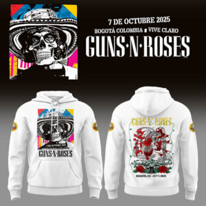 Limited Edition GnR Tour 2025 Bogota Hoodie-LL2510081011
