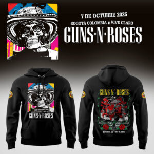 Limited Edition GnR Tour 2025 Bogota Hoodie-LL2510081012