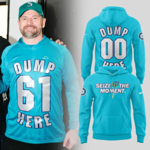 Limited Edition Mariners DUMP HERE Custom Hoodie-LL2510091012