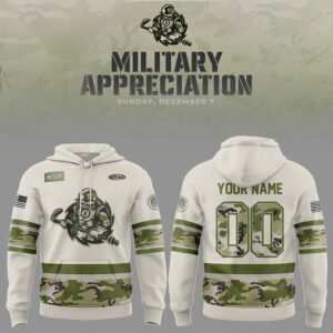 Limited Edition Komets Military Appreciation Night Custom Hoodie-LL2510101012