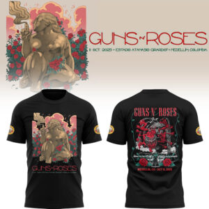 Limited Edition GnR Tour 2025  Medellin Tshirt-LL1012251002