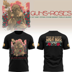 Limited Edition GnR Tour 2025  Medellin Tshirt-LL1012251005