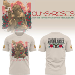 Limited Edition GnR Tour 2025  Medellin Tshirt-LL1012251006
