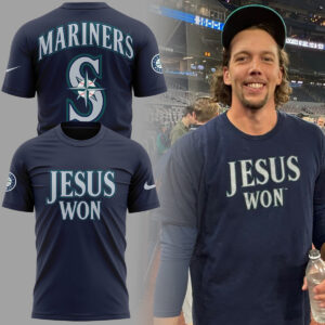 Limited Edition Mariners JESUS WON TShirt-ND10132521