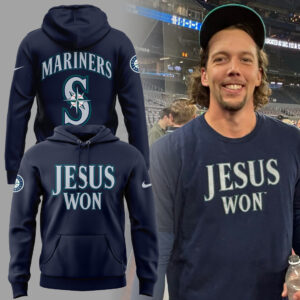 Limited Edition Mariners JESUS WON Hoodie-ND10132522