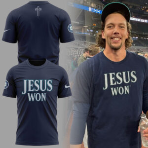 Limited Edition Mariners JESUS WON TShirt-ND10132523