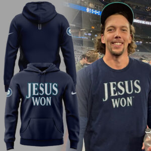 Limited Edition Mariners JESUS WON Hoodie-ND10132524