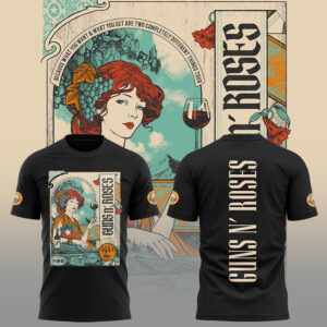 Limited Edition GnR Tour 2025 Santiago Tshirt-LL2510151001