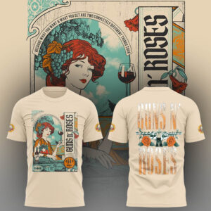 Limited Edition GnR Tour 2025 Santiago Tshirt-LL2510151010
