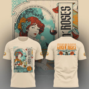 Limited Edition GnR Tour 2025 Santiago Tshirt-LL2510151011