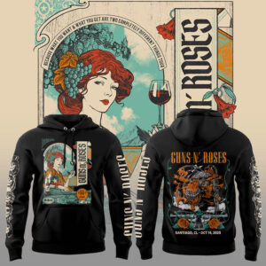 Limited Edition GnR Tour 2025 Santiago Hoodie-LL2510151016