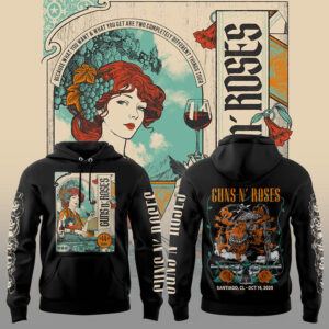 Limited Edition GnR Tour 2025 Santiago Hoodie-LL2510151017