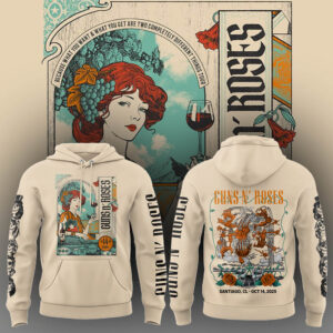Limited Edition GnR Tour 2025 Santiago Hoodie-LL2510151024
