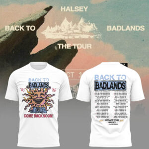 Limited Edition Back to Badlands Los Angeles Tshirt-LL2510151025