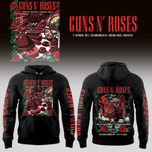 Limited Edition GnR Tour 2025 Buenos Aires Hoodie-LL2510181007