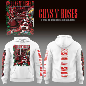 Limited Edition GnR Tour 2025 Buenos Aires Hoodie-LL2510181010
