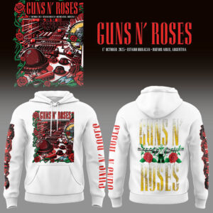 Limited Edition GnR Tour 2025 Buenos Aires Hoodie-LL2510181011