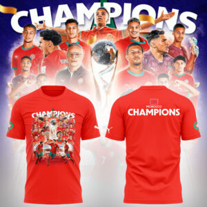 Limited Edition MOROCCO Champions Tshirt-LL2510201001