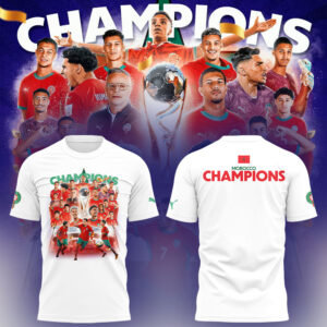 Limited Edition MOROCCO Champions Tshirt-LL2510201003