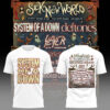 Limited Edition SOAD Tour 2026 SICK NEW WORLD Tshirt-LL2510231003