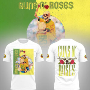 Limited Edition GnR Tour 2025 Tshirt-LL2510271002