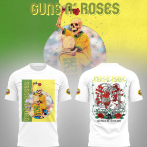 Limited Edition GnR Tour 2025 Tshirt-LL2510271003