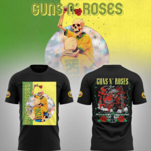 Limited Edition GnR Tour 2025 Tshirt-LL2510271004