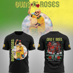 Limited Edition GnR Tour 2025 Tshirt-LL2510271009